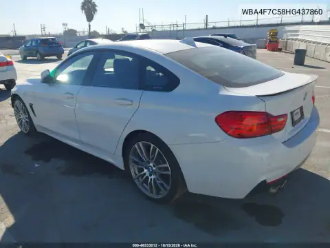 WBA4F7C58HG437860 — 2017 BMW 4ER, ფოტო 4, IAAI, წინა ნაწილი