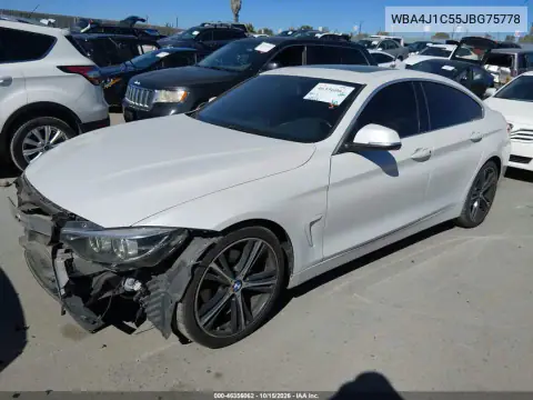 WBA4J1C55JBG75778 — 2018 BMW 4ER, zdjęcie 3 z IAAI 28.10.2026, Przód