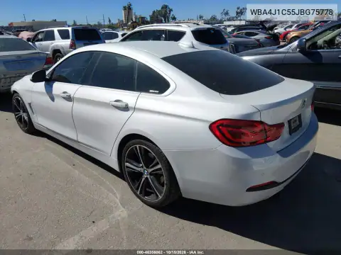 WBA4J1C55JBG75778 — 2018 BMW 4ER, zdjęcie 4 z IAAI 28.10.2026, Przód