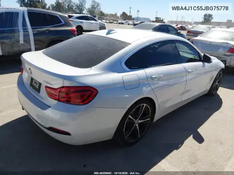 WBA4J1C55JBG75778 — 2018 BMW 4ER, zdjęcie 5 z IAAI 28.10.2026, Przód