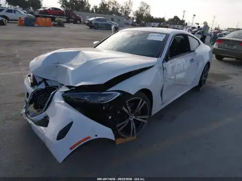 WBA53AP03MCG42841 — 2021 BMW 4ER, photo 2 from IAAI, Front end