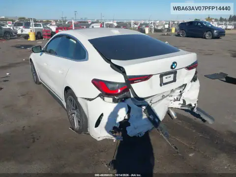 WBA63AV07PFP14440 — 2023 BMW 4ER, zdjęcie 4 z IAAI, Tył