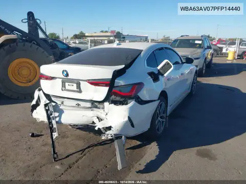 WBA63AV07PFP14440 — 2023 BMW 4ER, zdjęcie 5 z IAAI, Tył