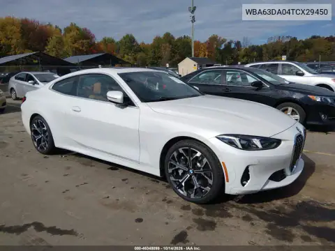 WBA63DA04TCX29450 — 2026 BMW 4ER, Daños en los bajos, fotos antes de reparar