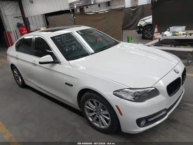 WBA5A5C57GG352191 — 2016 BMW 528I, Левый бок (Left Side), фото до ремонта