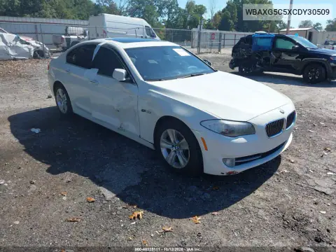 WBAXG5C5XCDY30509 — 2012 BMW 5ER, Prawy bok, zdjęć przed naprawą