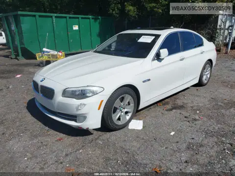 WBAXG5C5XCDY30509 — 2012 BMW 5ER, photo 3 from IAAI, Right side
