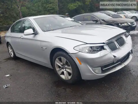 WBAXH5C59CDW02479 — 2012 BMW 5ER, ПЕРЕДНЯЯ ЧАСТЬ, фото до ремонта