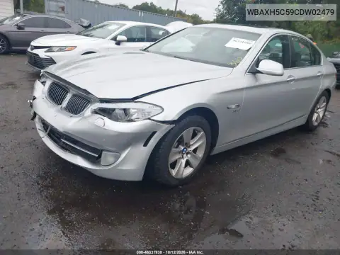 WBAXH5C59CDW02479 — 2012 BMW 5ER, фото 3 з IAAI, Передня частина
