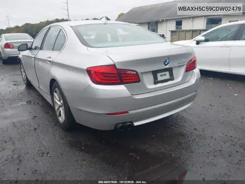 WBAXH5C59CDW02479 — 2012 BMW 5ER, фото 4 з IAAI, Передня частина