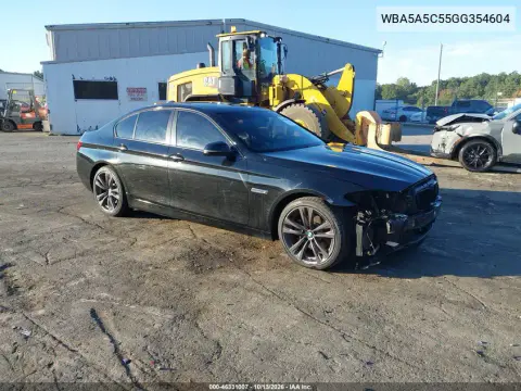 2016 BMW 528I VIN WBA5A5C55GG354604 фото 2