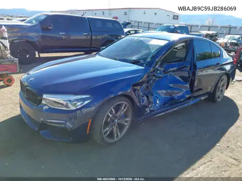 WBAJB9C59JB286069 — 2018 BMW 5ER, foto 2 de IAAI, Lado izquierdo