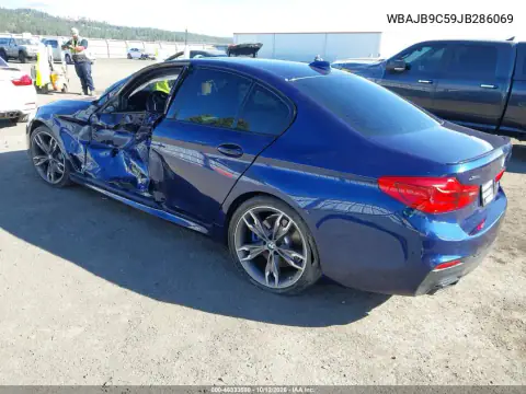 WBAJB9C59JB286069 — 2018 BMW 5ER, foto 3 de IAAI, Lado izquierdo
