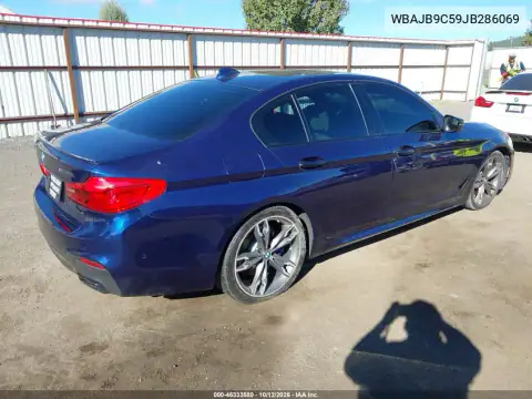 WBAJB9C59JB286069 — 2018 BMW 5ER, foto 4 de IAAI, Lado izquierdo