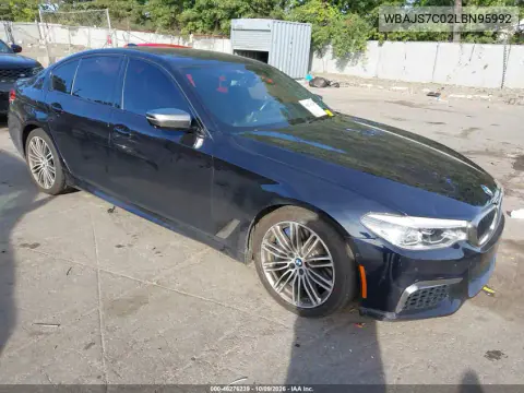 2020 BMW M550I xDrive VIN WBAJS7C02LBN95992 фото 2