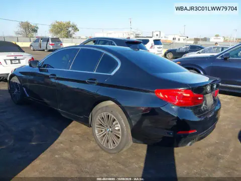 2020 BMW 530I VIN WBAJR3C01LWW79704 фото 4