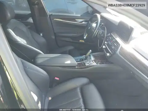 WBA53BH08MCF23929 — 2021 BMW 5ER, Left rear, before-repair photos