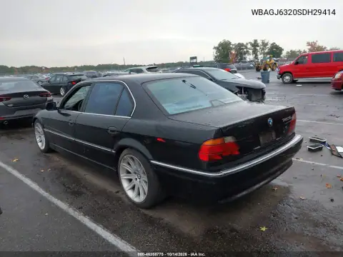 WBAGJ6320SDH29414 — 1995 BMW 7ER, фото 3 с аукциона IAAI, Передняя часть
