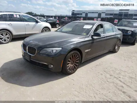 WBAKC8C58CC434818 — 2012 BMW 7ER, фото 3 с аукциона IAAI 20.10.2026, Естественный износ