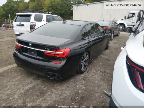 WBA7E2C53GG714674 — 2016 BMW 7ER, фото 5 с аукциона IAAI, Передняя часть