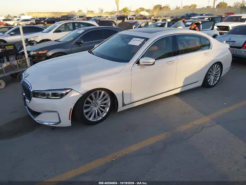 WBA7T2C04LGF96884 — 2020 BMW 7ER, zdjęcie 3 z IAAI, Uszkodzenia podwozia