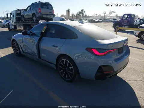 WBY33AW08RFS66425 — 2024 BMW i4, ფოტო 3, IAAI, მარცხენა მხარე