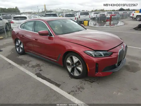 WBY43HD01SFU22567 — 2025 BMW i4, Prawy tył, zdjęć przed naprawą