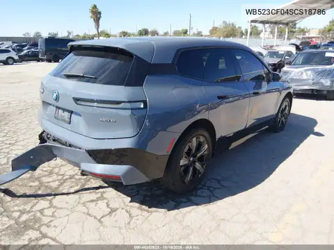 WB523CF04SCS18786 — 2025 BMW iX, фото 4 с аукциона IAAI, задняя часть слева