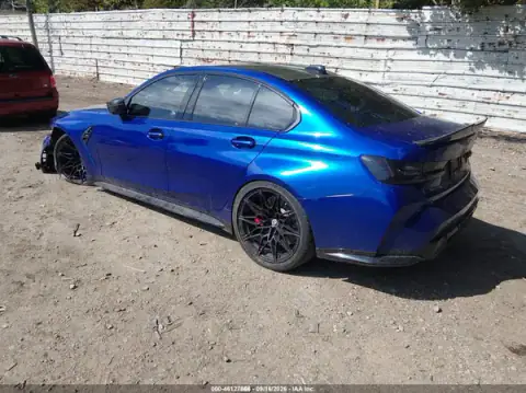 WBS53AY07MFL50633 — 2021 BMW M3, zdjęcie 3 z IAAI, Lewy przód