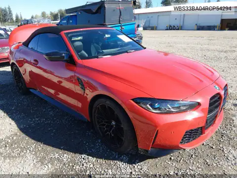 WBS33BA04RCP54294 — 2024 BMW M4, Задня частина, фото до ремонту