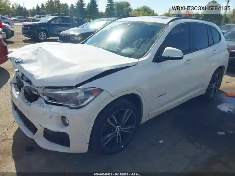 WBXHT3C3XH5F84185 — 2017 BMW X1, фото 3 с аукциона IAAI, Передняя часть