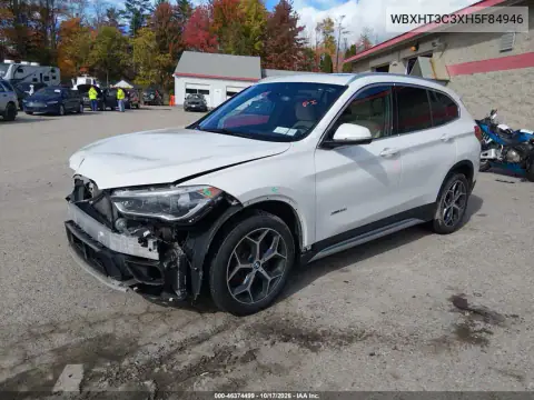 WBXHT3C3XH5F84946 — 2017 BMW X1, фото 2 с аукциона IAAI, ПЕРЕДНЯЯ ЧАСТЬ
