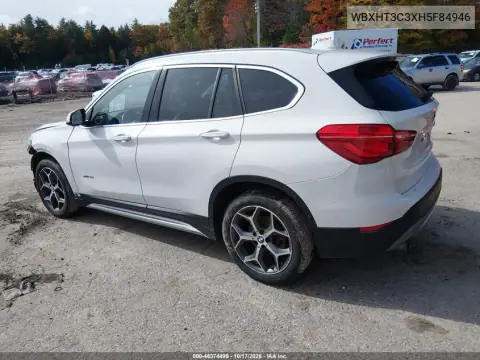 WBXHT3C3XH5F84946 — 2017 BMW X1, фото 3 с аукциона IAAI, ПЕРЕДНЯЯ ЧАСТЬ