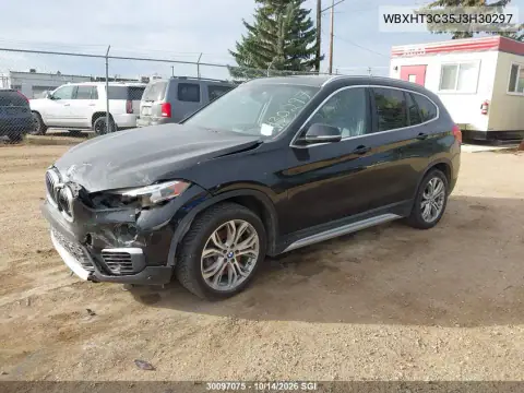 WBXHT3C35J3H30297 — 2018 BMW X1, фото 2 с аукциона IAAI 21.10.2026, ПЕРЕДНЯЯ ЧАСТЬ