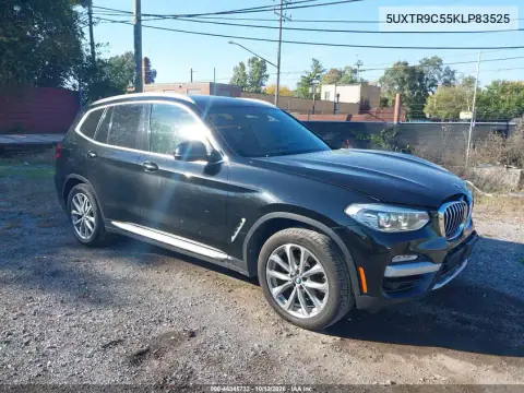 5UXTR9C55KLP83525 — 2019 BMW X3, Front end, before-repair photos
