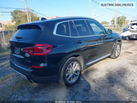 5UXTR9C55KLP83525 — 2019 BMW X3, photo 5 from IAAI 29.10.2026, Front end