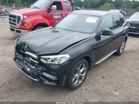 5UXTY5C02L9B70585 — 2020 BMW X3, фото 2 з IAAI, Передня частина