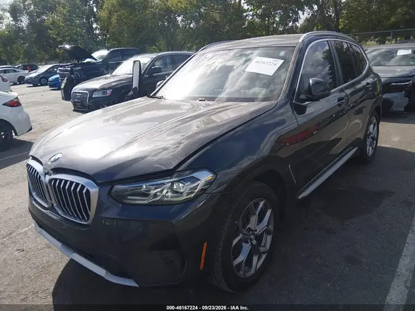 5UX43DP02P9N84024 — 2023 BMW X3, photo 2 from IAAI, Flood