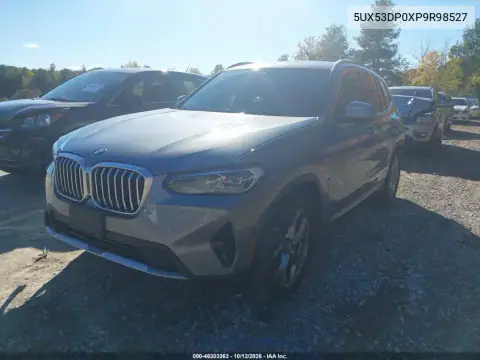 5UX53DP0XP9R98527 — 2023 BMW X3, photo 3 from IAAI, Right front