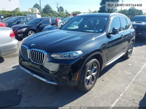 5UX43DP01R9T64408 — 2024 BMW X3, photo 3 from IAAI, Right rear