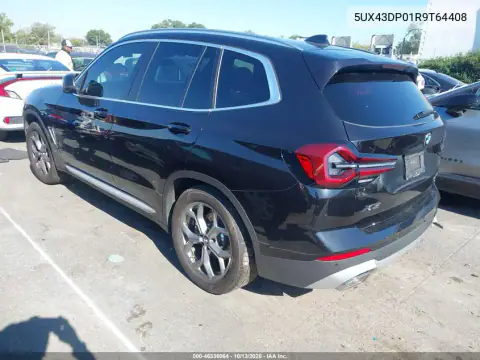 5UX43DP01R9T64408 — 2024 BMW X3, photo 4 from IAAI, Right rear