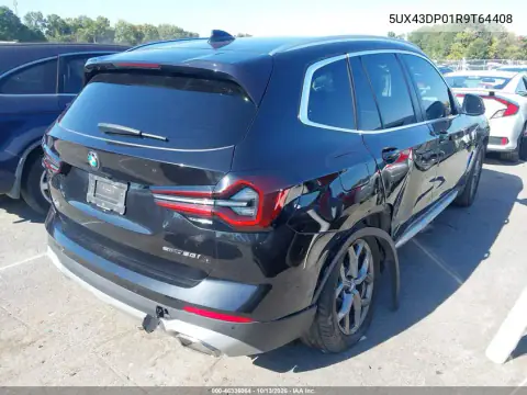 5UX43DP01R9T64408 — 2024 BMW X3, photo 5 from IAAI, Right rear