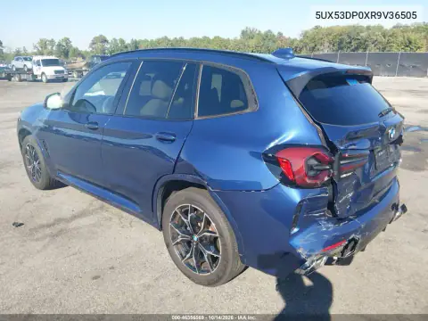 5UX53DP0XR9V36505 — 2024 BMW X3, photo 4 from IAAI, Rear end