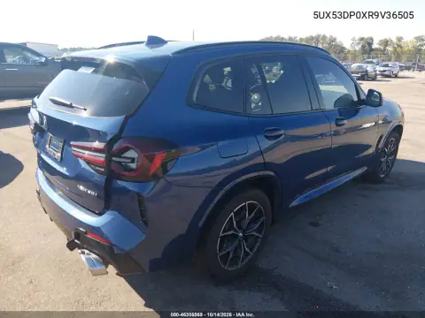 5UX53DP0XR9V36505 — 2024 BMW X3, photo 5 from IAAI, Rear end