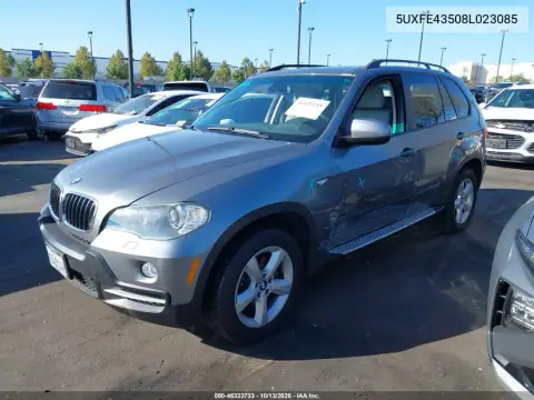 5UXFE43508L023085 — 2008 BMW X5, фото 3 с аукциона IAAI, Левый бок