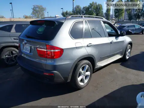 5UXFE43508L023085 — 2008 BMW X5, фото 5 с аукциона IAAI, Левый бок