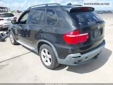 5UXFE43508L037083 — 2008 BMW X5, фото 4 с аукциона IAAI, Естественный износ