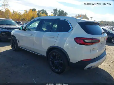 5UXCR6C59KLL02755 — 2019 BMW X5, zdjęcie 4 z IAAI, Przód