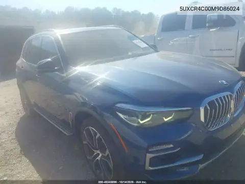 5UXCR4C00M9D86024 — 2021 BMW X5, წინა ნაწილი, ფოტოები შეკეთებამდე