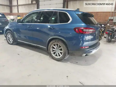 5UXCR6C00M9F46043 — 2021 BMW X5, photo 4 from IAAI, Front end